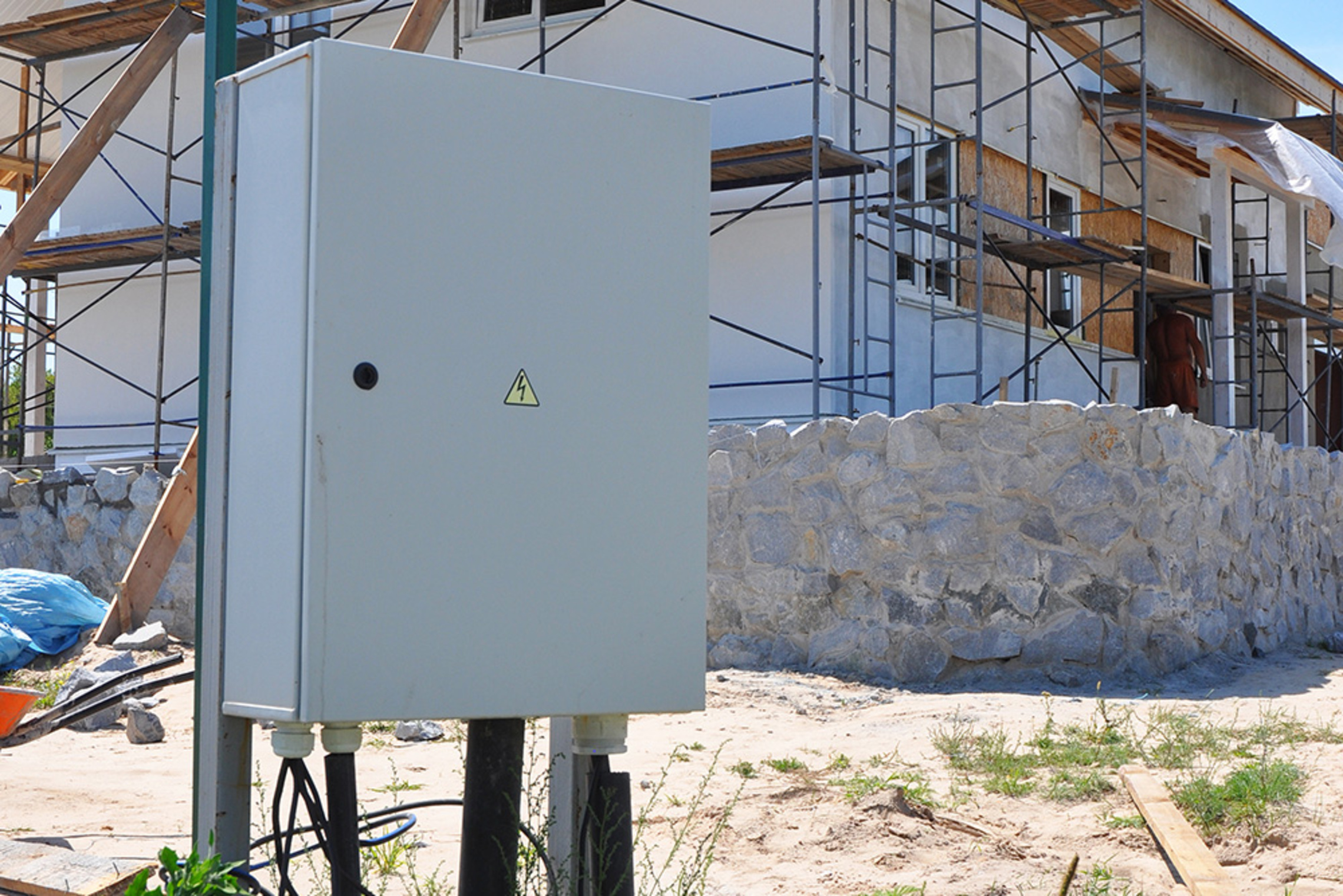 Baustrom bei Elektro Jacob e.K. in Karben