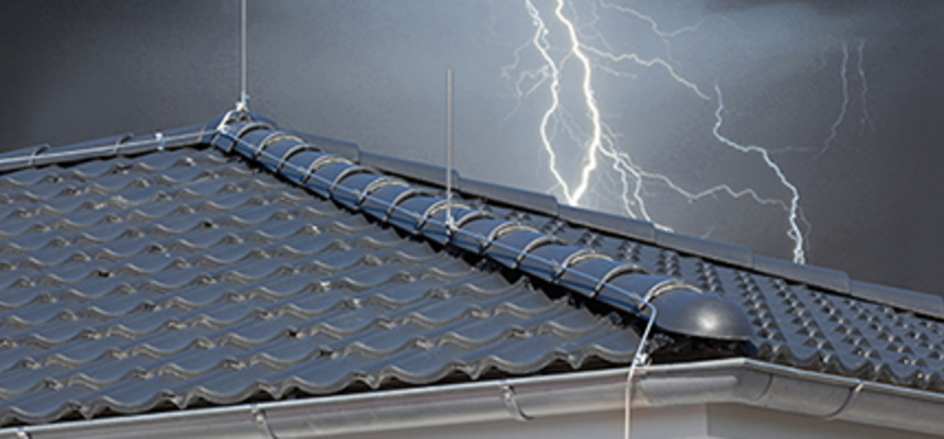 Äußerer Blitzschutz bei Elektro Jacob e.K. in Karben